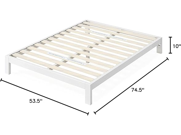Zinus Zinus Arnav Metal Platform Bed Frame, Wo