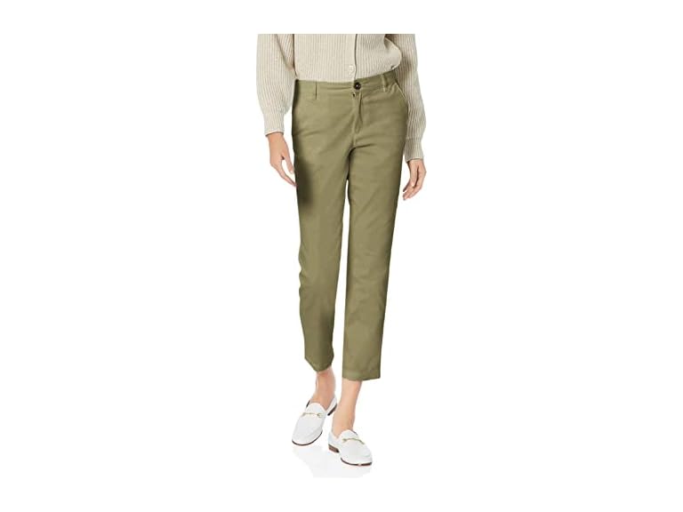 Amazon Essentials Women Cropped Girlfriend Pant - Gallery 11