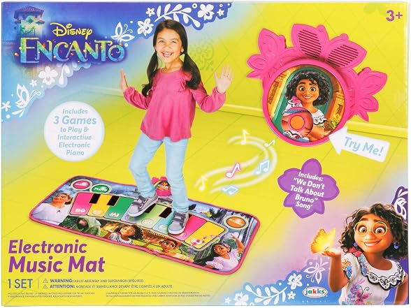Disney Encanto Music Mat Kids Electronic Piano Dance Mat