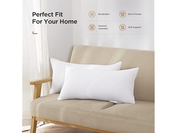 Acanva Polyester Decorative Rectangle Th