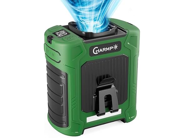 CHARMP 10000mAh Waist Fan 6-Speed