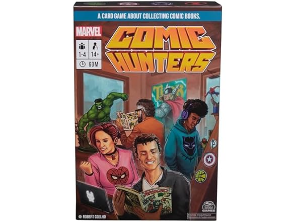Spin Master Games, Marvel Comic Hunters, Card Game