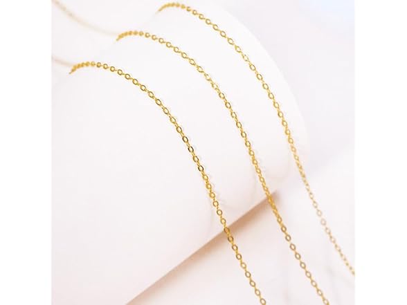 QREEMUU QREEMUU 14K Yellow Gold Rope C