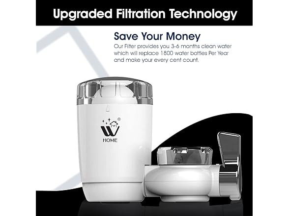 WBM Home 3000L Faucet Filter