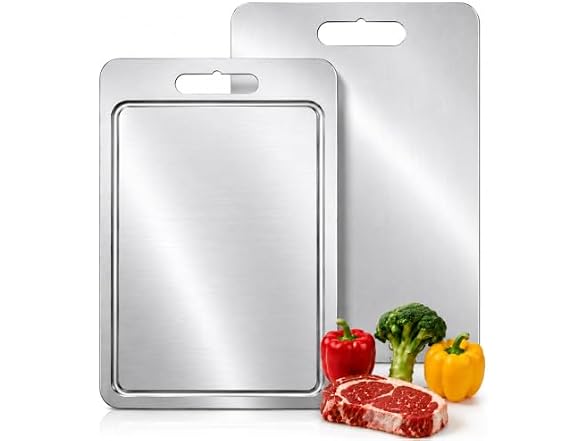 Titanium Cutting Board, Classic Edge