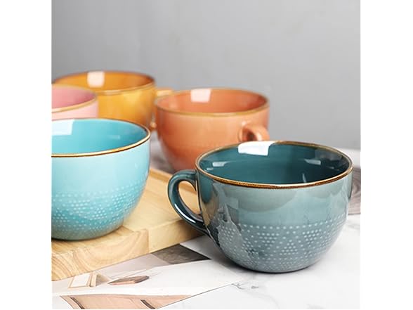 Large Coffee Cup Ceramic Soup Mug