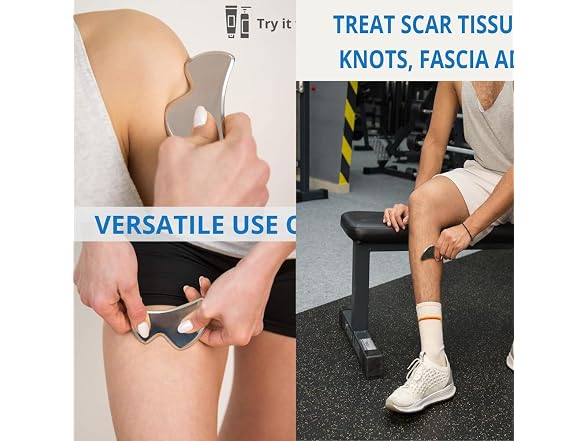 GYX COELE 4 in 1 Muscle Scraper Tool Set