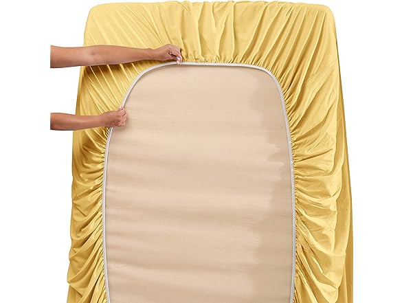 Hearth & Harbor Queen 4 Piece Bed Sheet Set