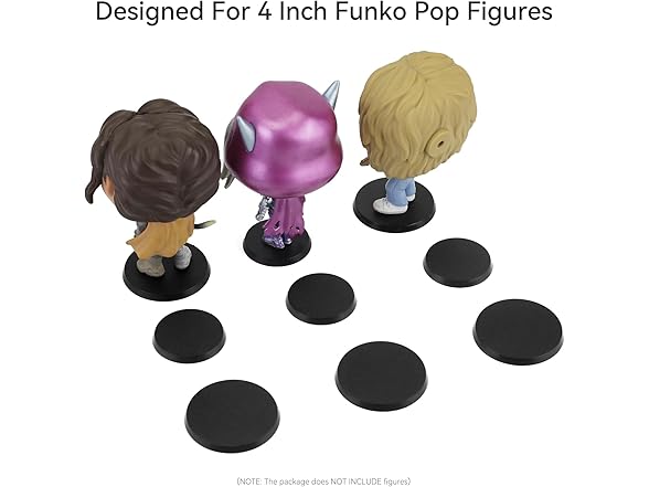 TITAWU 4 Inch Fuko Pop Figure Stand Base