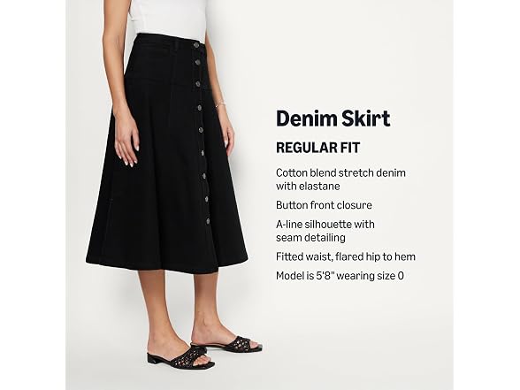 Amazon Essentials Women A-line High-rise Skirt