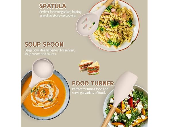 Umite Chef Kitchen Cooking Utensils Set, 33 pc