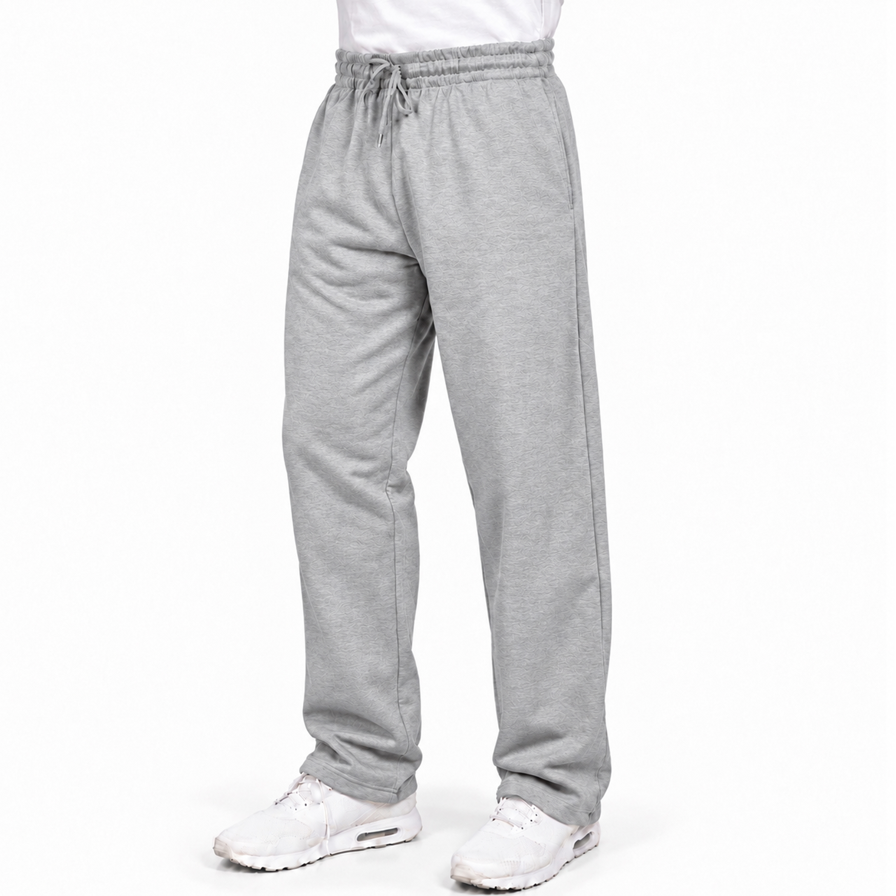 4Pk Mens Open Bottom Sweatpants - Gallery 24