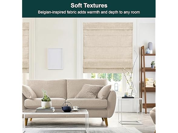 CHICOLOGY Roman Shades for Windows
