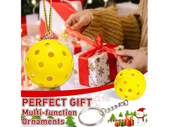 Pickleball Ornament for Christmas Tree