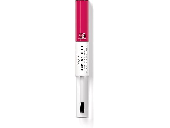 wet n wild Megalast Lock 'N' Shine Lip Color + Gloss Lipstick Irresistable