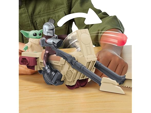 Play-Doh Star Wars: The Mandalorian Launching Speeder Playset