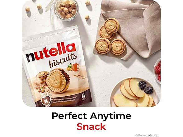 Nutella Biscuits Cookies Filled with Nutella