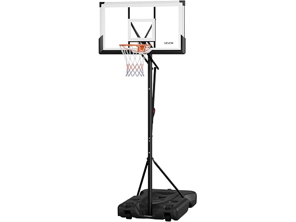 Basketball Hoop, 7.6-10 ft Adjustable Height