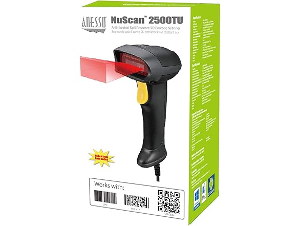 Medical Grade Handheld Barcode Scanner