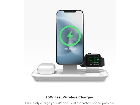 Mophie Wireless Charging Stand White