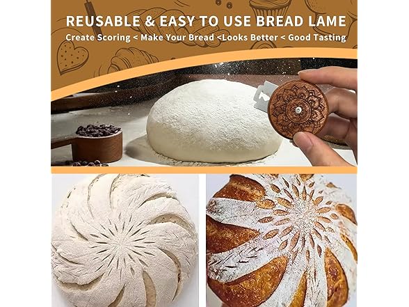 COOHLYEE Bread Lame Sourdough Scoring Tool