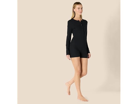 Amazon Essentials Women Cozy Cotton Blend Romper