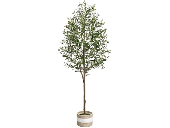 LuceAlberi Artificial Olive Tree 5.5FT
