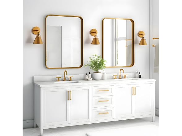 KSANA Antique Gold Wall Sconce 1-Light