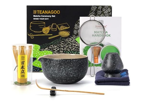 TEANAGOO 7 Pcs Matcha Set