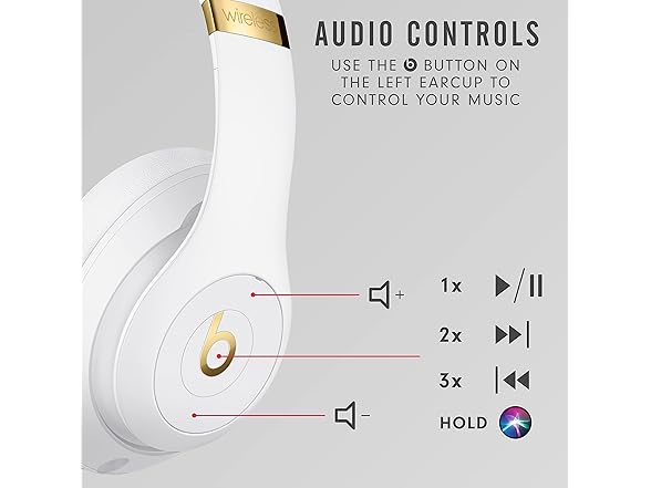 beats APPLE MX3Y2LL/A Beats Studio3 Over-Ear Noise C