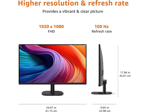 Amazon Basics Amazon Basics 27 Inch Monitor, FHD