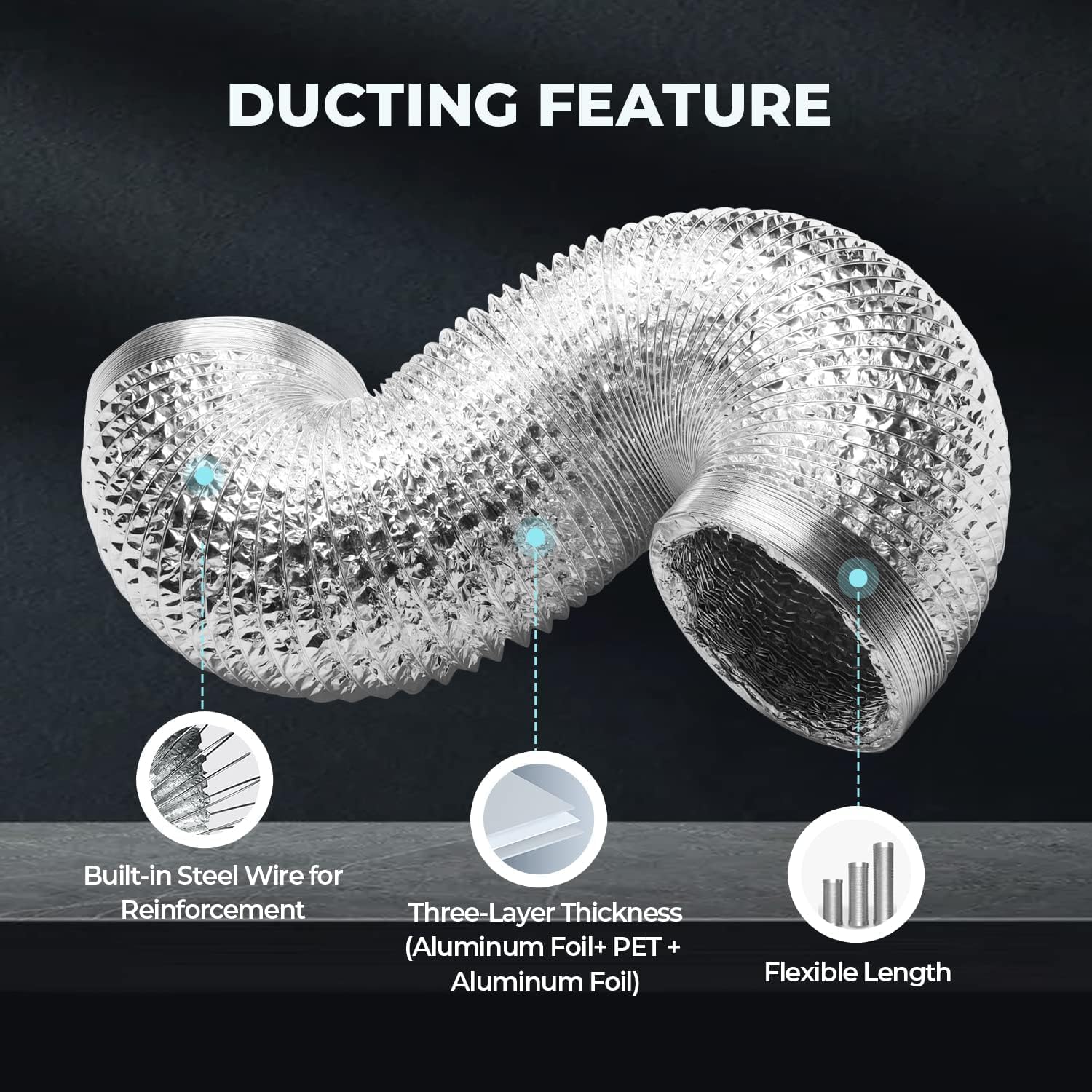 YSSOA 6 Inch 8 Feet Ducting - Gallery 8