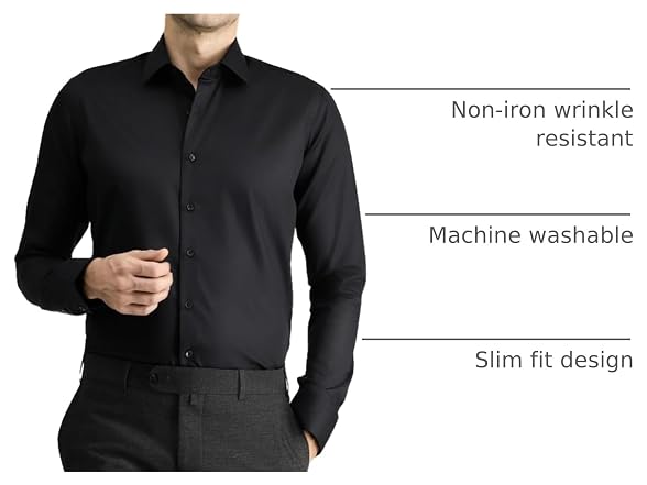 Kigili Men (XL) Slim Fit Oxford Shirts