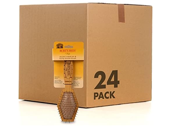 Burt's Bees for Pets Dog Brush for Shedding, Pin &