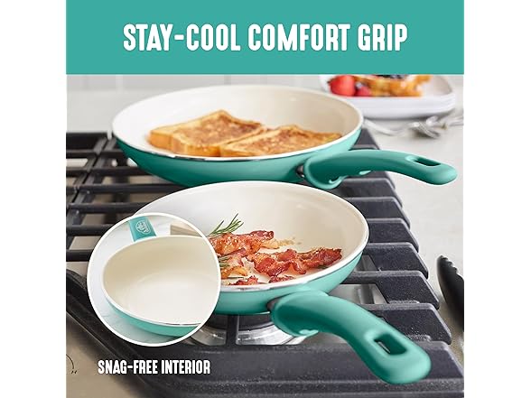 GreenLife 8 Piece Nonstick Cookware Set