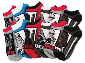 12-Pair Character Socks - 7 Choices!