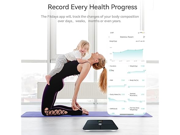 Smart Scale,High Accurate Body Fat Scale