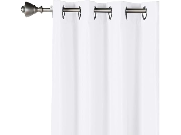 Amazon Basics Room Darkening Blackout Window Curtain with Grommets - Gallery 7