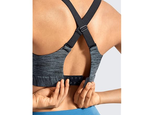 Syrokan Women (36D) High Impact Padded Sports Bras