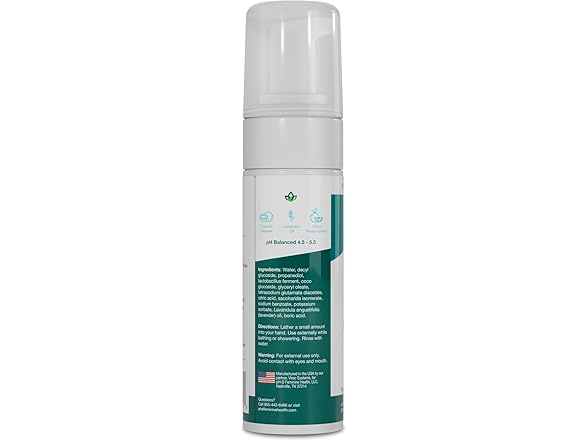 pH-D Boric Acid Foam Wash Sensitive 2pk