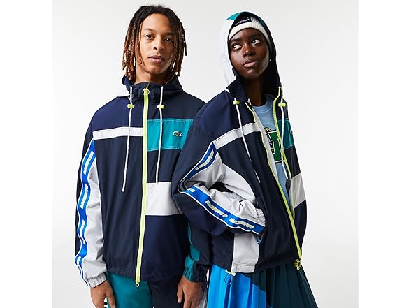Lacoste Unisex Holiday Patchwork Jacket (S)