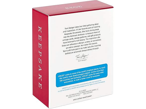 Hallmark UNICEF Christmas Ornament