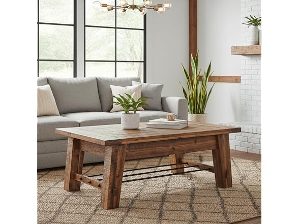 Alaterre Durango 48in Coffee Table Wood