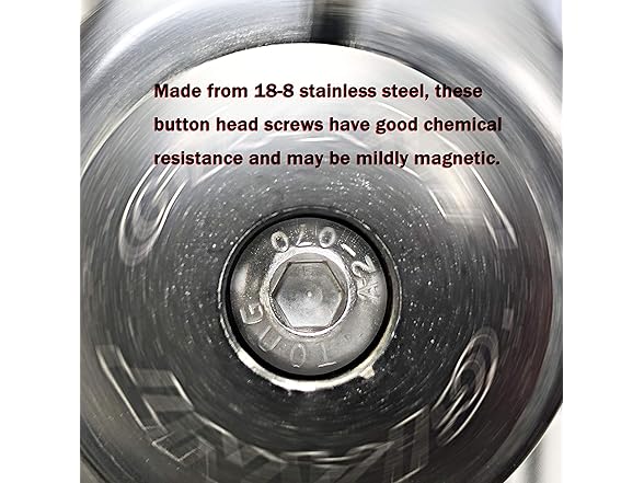 Fullerkreg 100 Pcs M3-0.50 x 5mm Button Head Socket
