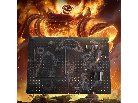 Blizzard Wow Official Licensed Heavy Duty Metal Pegboard 2 Pack Peg Board