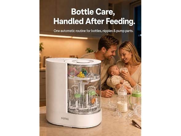 SIJING Baby Bottle Washer Sterilizer