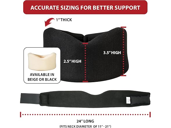 Core Products Cervical Collar Brace 2.5in