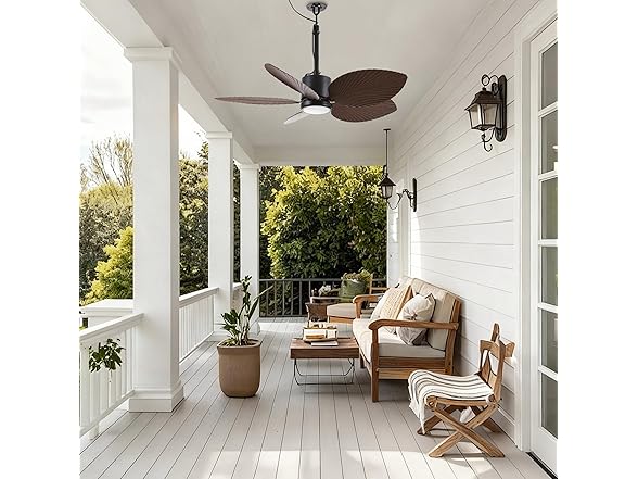 Parrot Uncle F6037S 42" IP66 Farmhouse Ceiling Fan