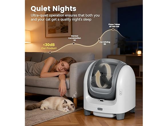 petmoyo Auto Self-Clean Litter Box
