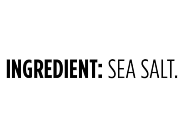 Amazon Grocery Amazon Brand - Happy Belly Sea Salt, Fin